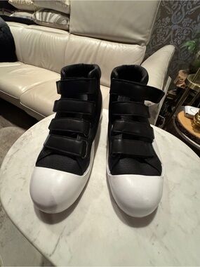 rag & bone Star Wars limited edition Black and White High-Top Velcro Sneakers 44